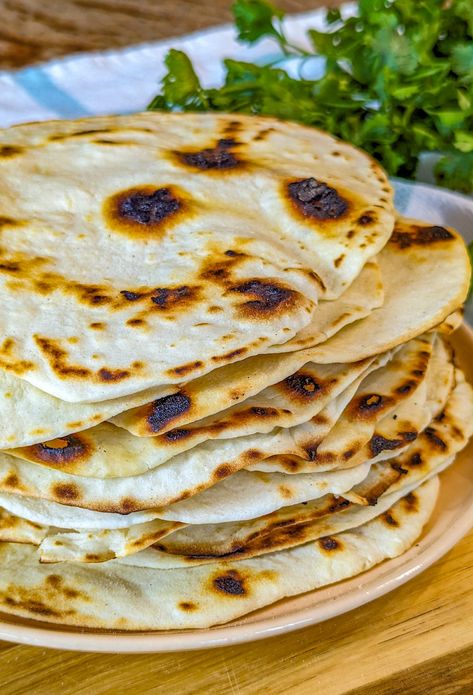 Best Ever Homemade Flour Tortillas, Flour Tortilla Recipe No Baking Powder, Authentic Flour Tortilla Recipe With Lard, Homemade Tortillas Flour Fluffy, Easy Tortilla Recipe, Flour Tortilla Recipe, Handmade Tortillas Flour, Homemade Flour, Recipes With Flour Tortillas