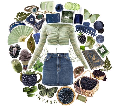 blackberry outfit ideas | blackberry Blackberry Outfit, Navy Blue Nail Polish, Blue Eye Ring, Navy Blue Nails, Dark Blue Flowers, Gold Book, Blue Nail Polish, Green Pendants, Denim Jean Skirt