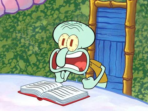 27 Times Squidward Perfectly Captured The College Struggle Spongebob Template, Squidward Meme, Spongebob Faces, Spongebob Pics, Squidward Tentacles, Spongebob Square, Spongebob Funny, Spongebob Wallpaper, Snoopy Love