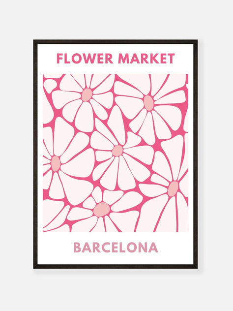 Bring the lively and colourful spirit of Barcelona's flower market right into your home with our beautiful print! Featuring a vibrant floral pattern and printed with eco-friendly inks on fine art paper, this piece effortlessly adds elegance and charm to any space. Flower Market Print, Art Prints Online, Art Website, Flower Market, Unique Art, Art Paper, Fine Art Paper, Floral Pattern, Poster Prints