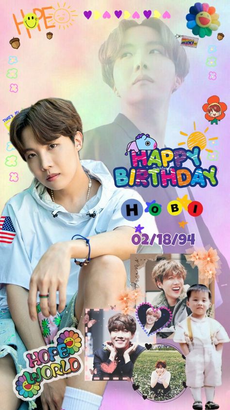 Happy Birthday Jhope Edit, Jhope Birthday Edit, Happy Birthday Jhope, Happy Birthday Hobi, Jhope Birthday, Hobi Day, J Hope Birthday, Bts Happy Birthday, Hope Bts