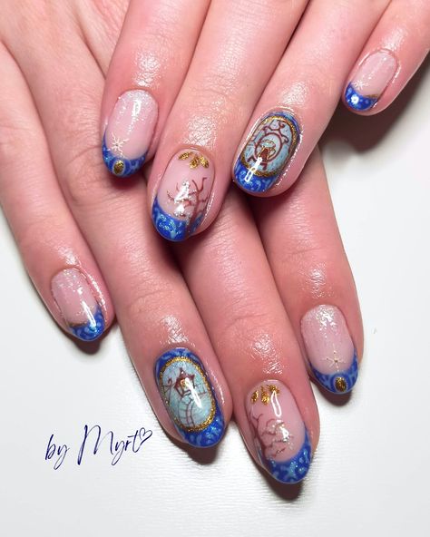 These nails are inspired by the artwork of Anton Pieck ✏️ His unique romantic & nostalgic style was perfect for this winter themed set 💅 Over the years, Anton Pieck has won multiple awards and became famous in the art world 🎨 Especially for the Fairytale Forrest in the @Efteling !🎢 He has created more than 1500 designs for the Dutch theme park and even had a nearby special needs school named after him where he often visited and celebrated his birthday 🎂 Do you know any of this works? Liefs! Special Needs School, Anton Pieck, Winter Themed, Gel Nail Designs, Winter Theme, Special Needs, Anton, Theme Park, Art World