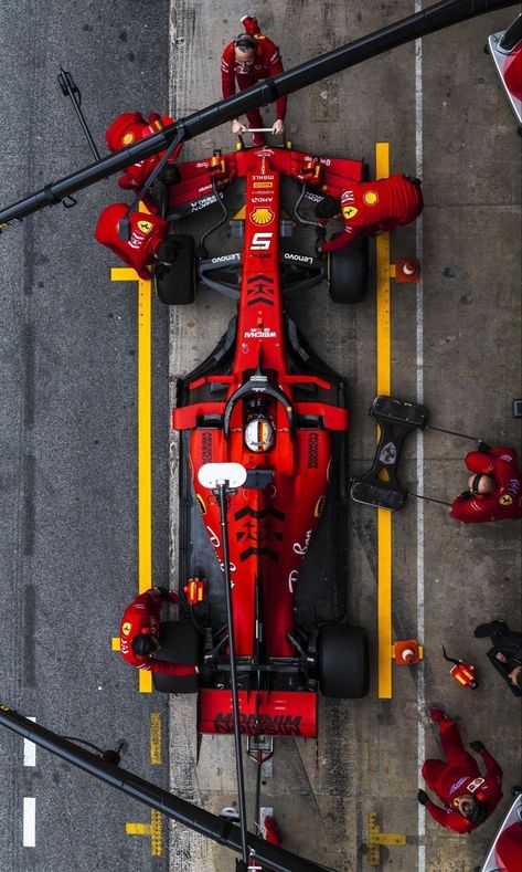 F1 Wallpaper Hd, Ferrari Racing, Formula 1 Car Racing, Red Pictures, Ferrari Laferrari, Formula Racing, Sebastian Vettel, Ferrari Car, Formula 1 Car