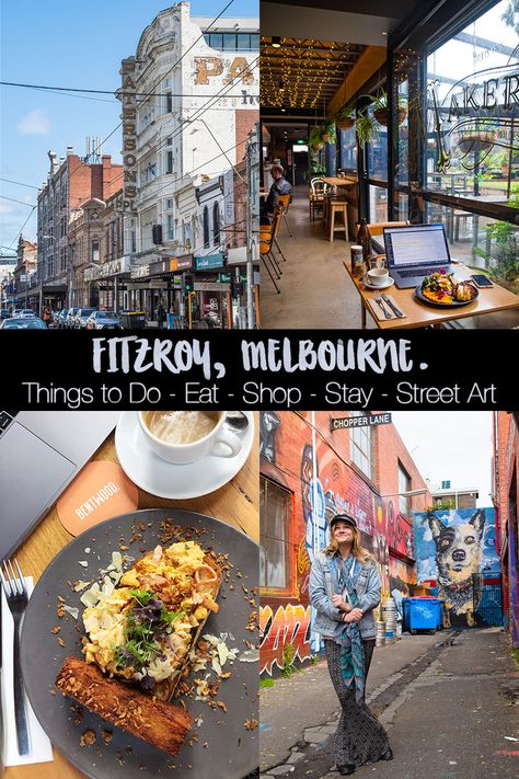 Things to Do in Fitzroy: Melbourne's Hipster North Side Melbourne Holiday, Fitzroy Melbourne, Melbourne Trip, Melbourne Travel, Brunch Restaurants, Australia Travel Guide, Australian Food, Oceania Travel, Destination Ideas