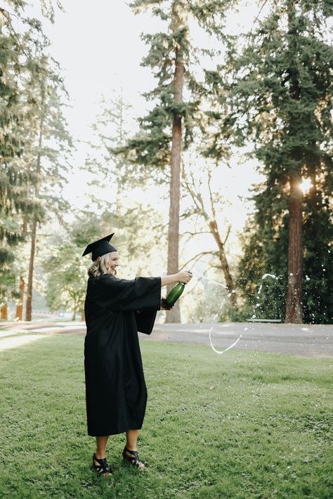 College grad photos | Washington Park in Portland OR Photoshoot Park, College Grad Photos, Grad Session, Oregon Forest, Grad Shoot, Meaningful Photos, Grad Photoshoot, Washington Park, Graduation Photoshoot