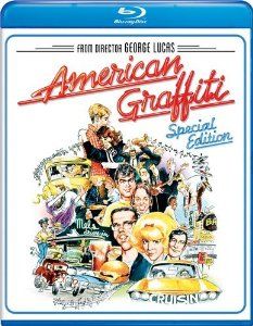 American Graffiti (1973) ($10.23) - I loved it and have watched this movie more times than I can count. - The Blu-Ray disc does have better video quality than the original DVD release. - This is just a good fun, feel good movie. http://www.amazon.com/exec/obidos/ASIN/B001AQMBDM/electronicfro-20/ASIN/B001AQMBDM American Graffiti Movie, Mackenzie Phillips, Wolfman Jack, Cindy Williams, Charles Martin, Richard Dreyfuss, Suzanne Somers, Ron Howard, American Graffiti