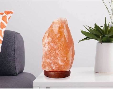 All Natural and Handcrafted with Wooden Base. I picked up mine from the 5Below but this is a great alternative! Pink Himalayan Salt Lamp, Himalayan Rock Salt Lamp, Pink Salt Lamp, Salt Rock Lamp, Salt Lamps, Himalayan Salt Lamp, Salt Crystal, Salt Lamp, Table Lamp Sets