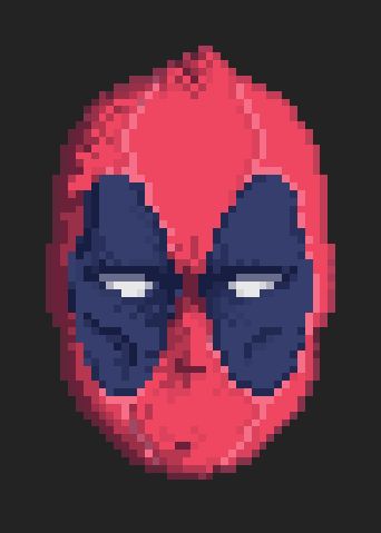 Deadpool Regeneration Gif Pixel Art, Deadpool, Art Style, Gif, Memes, Funny, Red, Art