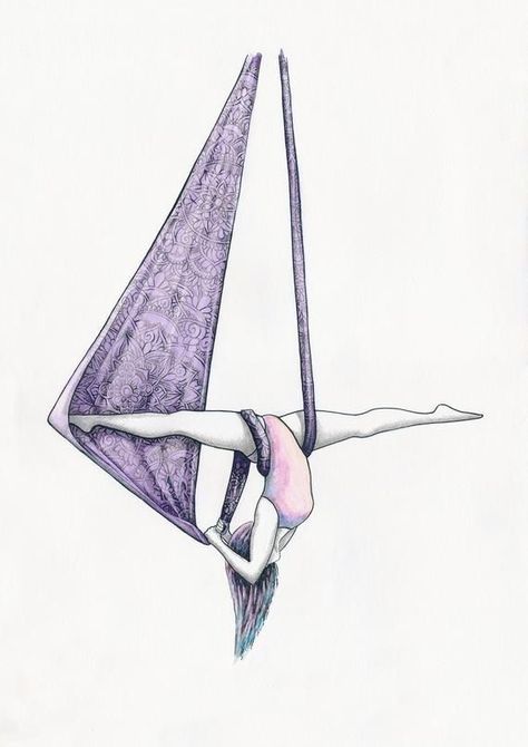 Exercise Background, Arial Silks, Aerial Sling, Yoga Drawing, Aerial Yoga Poses, Aerial Hammock, Aerial Acrobatics, Dancing Drawings, Amazing Gymnastics