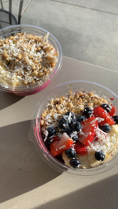 Acie Bowls Aesthetic, Acia Bowls, Acai Bowl Aesthetic, Bowls Aesthetic, Nutrition Aesthetic, Açaí Bowls, Acai Bowls, Easy Healthy Meal Prep, Healthy Food Motivation