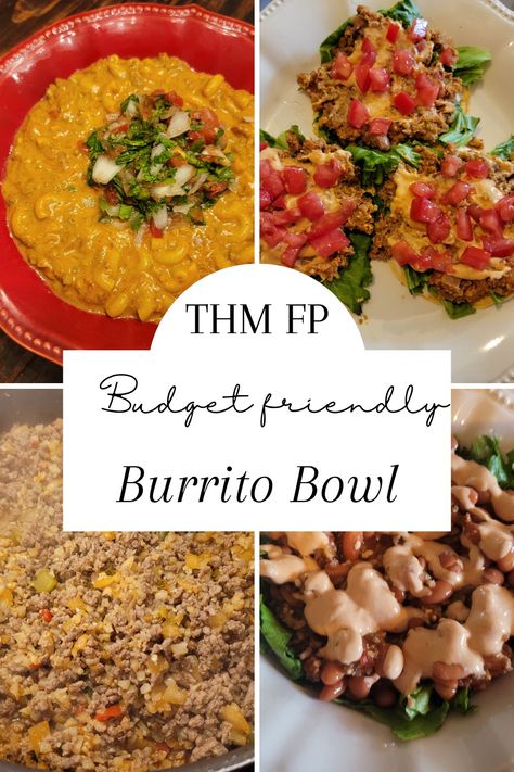 Jennifer Overstreet Thm, Thm Fp Meals, Fuel Pull Meals, Thm Fuel Pull Recipes, Trim Healthy Mama Meal Prep, Thm Fuel Pull Meals, Thm Crockpot Meals, Thm Meal Prep, Low Carb Burrito Bowl