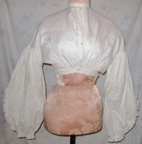 1860s Blouse, Swiss Waist, 1860s Day Dress, Extant Garments, Historical Textiles, 1860s Dresses, 1860s Fashion, 1860 Fashion, 19th Century Clothing