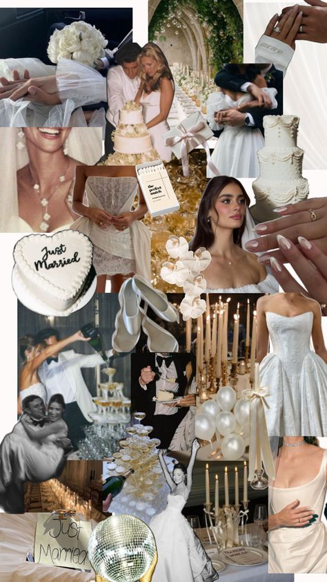 wedding collage Jazz Wedding, Wedding Collage, Yard Wedding, Garden Party Wedding, Wedding News, Classy Wedding, Bridal Inspo, Wedding Mood Board, Wedding Goals