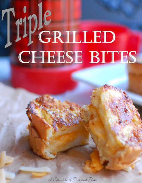 Fancy Finger Foods, Grilled Cheese Bites, Grill Cheese Roll Ups, Grilled Cheese Bar, Appetizer Buffet, Appetizer Sandwiches, Fall Brunch, Smoked Cheese, Grilled Cheese Sandwiches