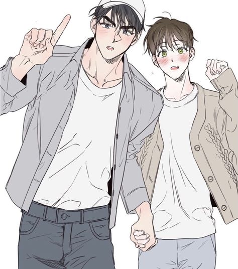 Holding Hands Drawing, Top Manga, Couple Holding Hands, Hand Drawing Reference, Popular Manga, Hold Hands, Manga Couple, Boy Poses, Manga Love