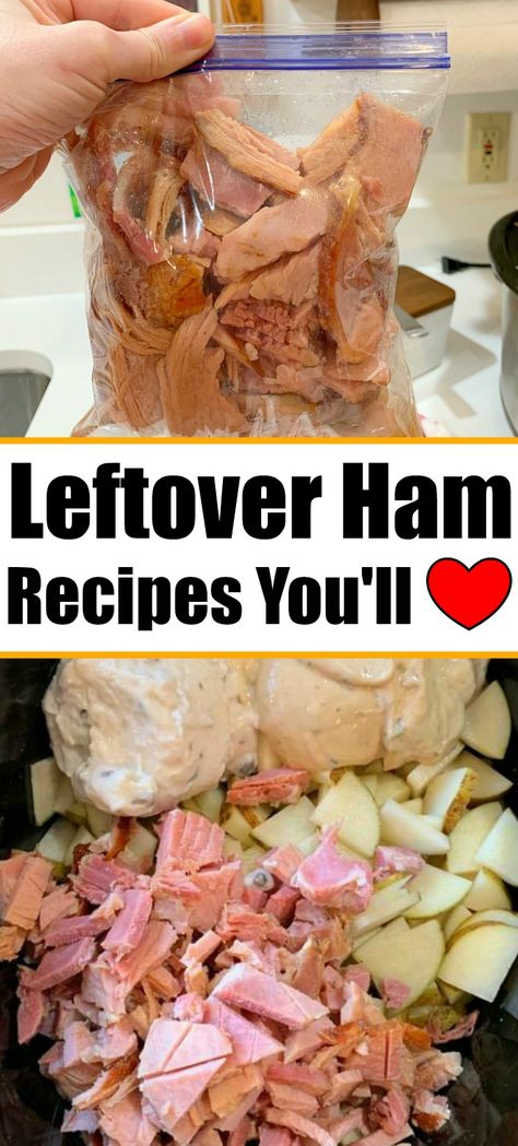 Ham Recipes Leftover, Leftover Ham Recipes Crockpot, Leftover Ham Recipes Casseroles, Recipes With Cooked Ham, Ham Dinner Recipes, Ham Recipes Crockpot, Ham Dishes, Ham Recipes Baked, Ham Dinner