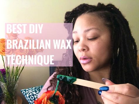 This technique for bikini and Brazilian wax is perfect for beginners and for people who want a simple, painless, and stress free process. Use this technique with sugar wax or hard wax. Viewer discretion is advised. Brazilian Wax At Home, Painless Waxing, Sugar Waxing, Brazilian Waxing, Diy Art, Fun Diys, Wax