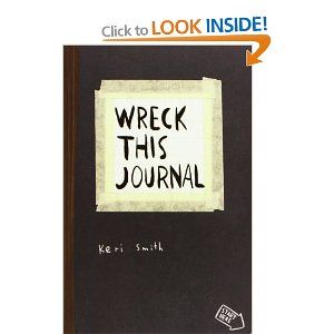 first book ill ever wreck! Wreck This Journal Everywhere, Keri Smith, Alex Rider, Journal News, The Lunar Chronicles, Cool Journals, Wreck This Journal, John Green, Penguin Books