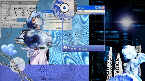 Cybercore Pc Wallpaper, Psp Backgrounds, Y2k Futurism, Trippy Iphone Wallpaper, Cybercore Aesthetic, Pc Wallpapers, Frutiger Aero, Neon Evangelion, Internet Culture