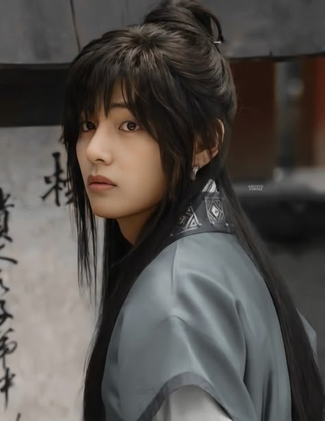 Taehyung Hwarang, V Hwarang, Hwarang Taehyung, V Smile, Taehyung Fanart, Taehyung Photoshoot, Kim Taehyung Bts, Taehyung Wallpaper, Kpop Funny Bts