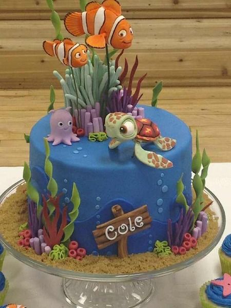 Dory Cake, Finding Nemo Cake, Nemo Cake, Cake Wrecks, Sea Cakes, Crazy Cakes, Disney Cakes, Cake Mix Cookies, Novelty Cakes