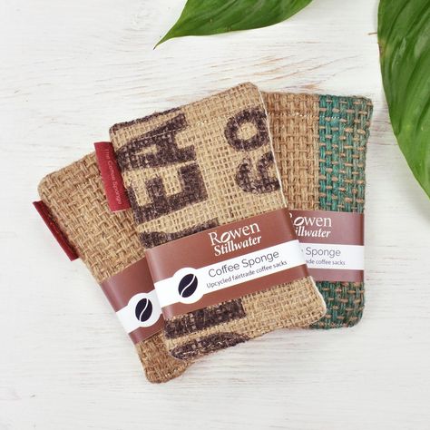 Coffee Bean Bags Ideas, Coffee Sack Ideas, Coffee Bag Crafts, Coffee Bean Sacks, Burlap Coffee Bags, Coffee Bean Bags, Coffee Gift Sets, Coffee Sack, Jute Sack