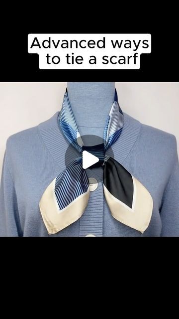 Product Explorer on Instagram: "#scarf#Tie#hack#tips#viral#fyp" Tying Square Scarves, How To Tie Small Scarf, How To Tie A Small Square Scarf, Ways To Tie A Scarf Around Your Neck, How To Tie Neck Scarf, Tie Scarf How To Neck Scarves, How To Tie A Silk Scarf, Scarf Ties Ideas, Tie A Square Scarf