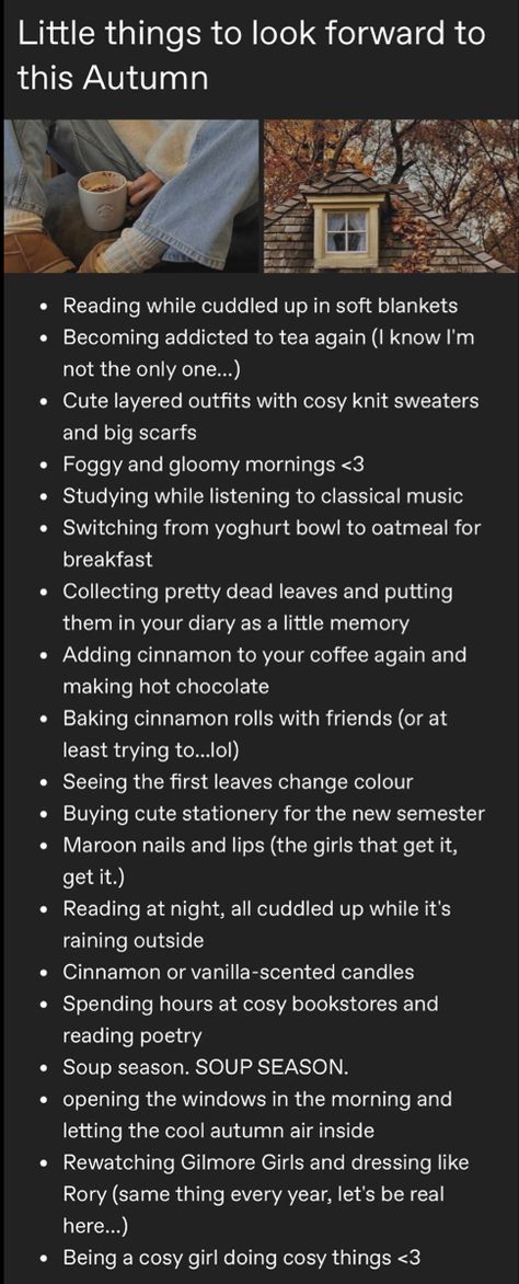 autumn hot chocoate halloween fall leaves school rory gilmore dark academia light academia october reading Dark Academia Self Care, Dark Academia Autumn Aesthetic, Dark Academia Routine, Dark Academia Workout, Dark Academia Morning Routine, Orange Academia, Dark Academia Hobbies, Spooky Academia, Autumn Academia Aesthetic