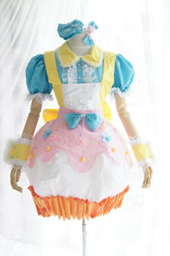 H-073 Size M AKB48 Sugar Rush Lolita Cup Cake Cosplay Lolita Pastel Dress | eBay Pastel Dress, Costumes For Sale, Sugar Rush, Women's Costumes, Stylish Women, Rush, Halloween Costumes, Pastel, Halloween