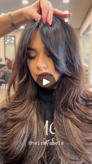 82K views · 3.2K reactions | Gorgeous curtain bangs 🔥🔥🔥 @hairbyamela nails it every single time 💯💯💯 @oliviagarden_int  • Curtain bangs tutorial 🤩 • • • • • • • __________________________________________________  #hairtransformation #hairtutorial #tutorial #highlights #balayage #layers #instagood #fashion #love #reels #viral #bob #bobhaircut #shorthair #bangs #fyp #explore #explorepage #new #instadaily #olaplex #hairbrained #new #bangs #flf #foryou @mgm_hairstudio | Hairbrained | Benson Boone · Beautiful Things Curtain Bangs Tutorial, Bangs Wavy Hair, Bangs Tutorial, Benson Boone, Beauty Hair Color, Layered Haircuts For Medium Hair, Face Framing Bangs, Hairstyles For Layered Hair, Short Layered Haircuts