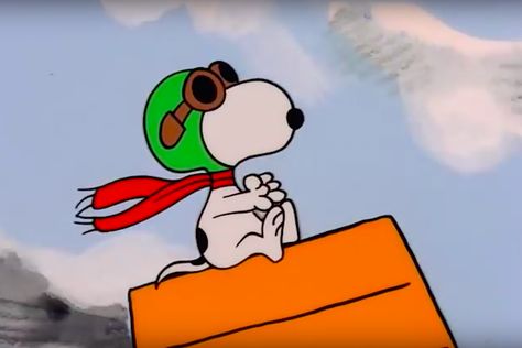 'It's the Great Pumpkin, Charlie Brown': How Snoopy First Took Flight Red Baron Snoopy, It's The Great Pumpkin Charlie Brown, Snoopy Drawing, Great Pumpkin Charlie Brown, Sopwith Camel, It's The Great Pumpkin, Snoopy Cartoon, Flying Ace, Red Baron