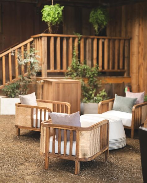 Relax in style with the Benji Armchair – a perfect blend of wood, cane, and comfort.✨ Head over to our stories to see more of our favorite lounge pieces!🫶🏼 Photography:@megsmithweddins Planning & Design:@rileylovesluluweddings Venue:@thehavenattomales Floral:@duet.botanical Rentals:@foundrentalco Rentals: @theonicollection Rentals: @encoreeventsrentals Paper & Signage: @shimmerandstain Catering: @elainebellcatering Lighting: @illuminateeventsinc Band: @hipservice DJ: @dartcollective Cake: @... Wedding Rentals, Event Rental, Relaxed Style, Wedding Events, In Style, Terrace, Dj, Lounge, Sofa