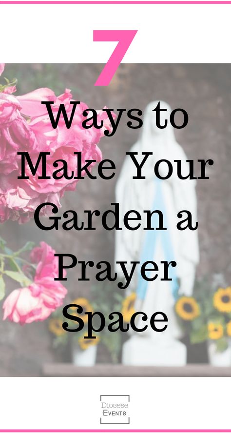 Catholic Garden, Marian Garden, Outdoor Meditation, Spiritual Garden, Outside Area, Prayer Garden, Tattoo Plant, Meditation Garden, The Saints