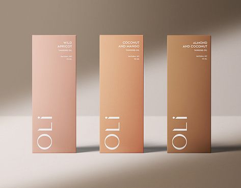 Packaging on Behance Coconut Oil Tanning, Tanning Oils, Cosmetic Packaging Design, Skincare Packaging, Cosmetic Design, Tanning Oil, Beauty Packaging, Creative Packaging Design, Creative Packaging