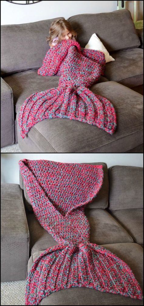 Crochet mermaid tail