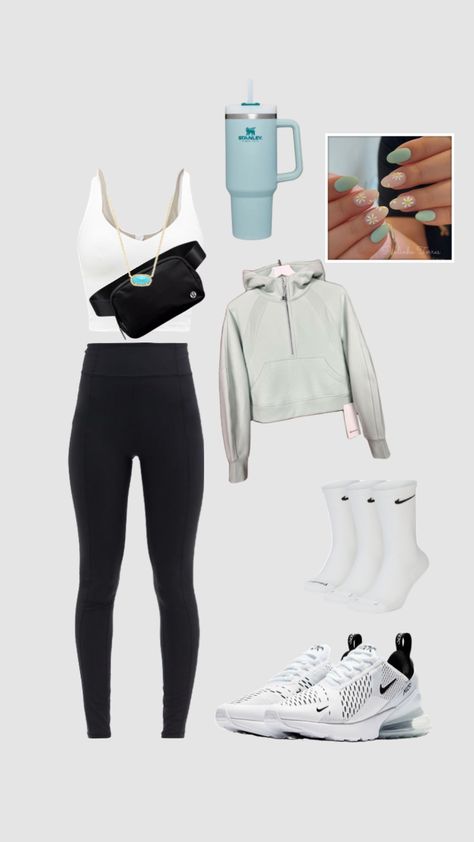 Lululemon Aesthetic Outfits, Lululemon Outfit Aesthetic, Lululemon Aesthetic, Lululemon Outfit, Shuffle Outfits, Cute Outfits With Leggings, Outfit For Travel, Lululemon Outfits, Amazing Clothes