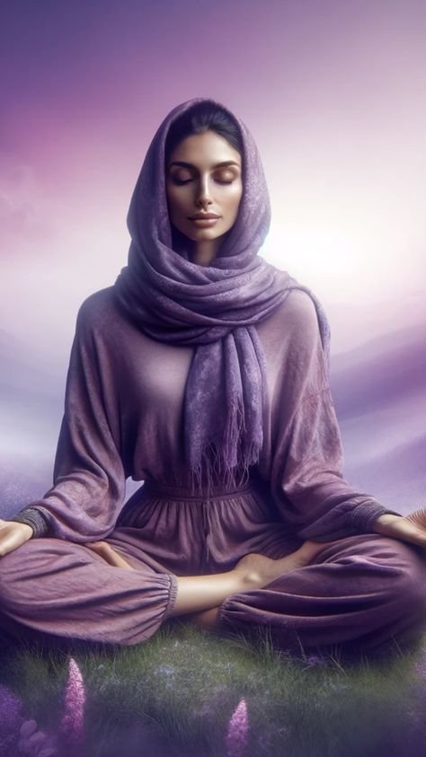 Meditation Pictures Art Spiritual, Meditation Images Spiritual, Meditation Fantasy Art, Meditation Woman Photography, Woman Meditating Illustration, 7 Chakras Meditation, Yoga Artwork, Kundalini Reiki, How To Look Attractive