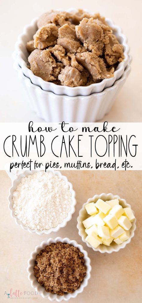 Crumble Topping For Pumpkin Bread, How To Make Crumble Topping For Muffins, Coffee Cake Crumble Topping Recipes, Blueberry Buckle With Brown Sugar Topping, German Butter Crumb Cake, Pumpkin Bread With Crumble Topping, Bread Crumb Uses, Cinnamon Crumble Bread, How To Make A Crumble