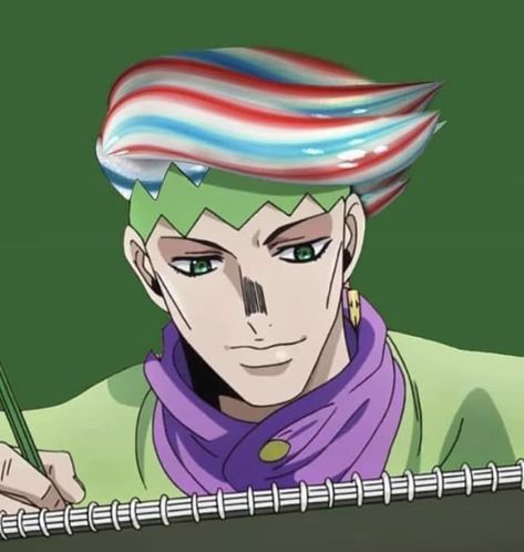 Jjba Rohan, Cursed Jojo Images, Cursed Jojo, Jojo's Biz, Rohan Kishibe, Shadow Realm, Jjba Memes, Diamond Is Unbreakable, Jojo's Bizarre Adventure Anime