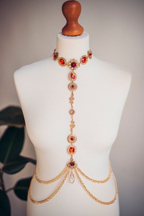 Gold Harness, Festival Harness, Festival Fashion, Burning Man Fashion, Photo Props, Capricorn Zodiac, Red Harness, Burning Man, Boho Style - Etsy South Africa Gold Harness, Red Harness, Burning Man Fashion, Capricorn Zodiac, Zodiac Capricorn, Man Fashion, Burning Man, Festival Fashion, Fashion Photo