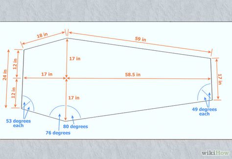 Comment faire un cercueil: 8 étapes - wikiHow Coffin Bookshelf Diy Plans, Coffin Box Template, Box Template Design, Coffin Bookshelf, Wood Casket, Backyard Toys, Halloween Wood Crafts, Coffin Box, Halloween Coffin