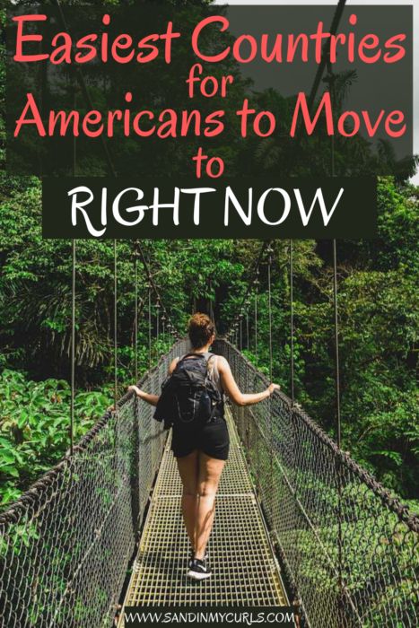 Easiest Countries for Americans to Move to RIGHT NOW • Sand In My Curls Best Countries For American Expats, How To Move To Another Country, Places To Move To In The Us, Best Countries To Live In, Where To Live In The Us, Best Places To Live In Us, Move To Another Country, Moving To Europe, Moving To Another Country