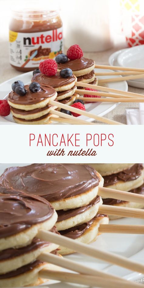 Pancake Nutella, Yummy Healthy Snacks, Nutella Recipes, Köstliche Desserts, Fruit Plate, Savoury Cake, The Table, Easy Desserts, Granola