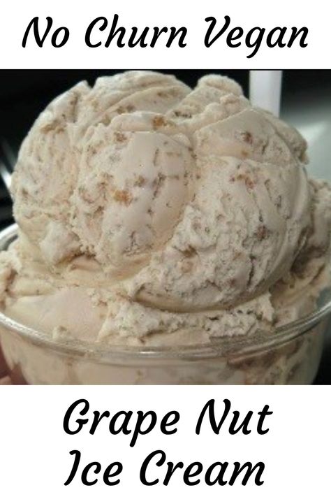 Cool off with Chef Yadira’s recipe for No Churn Vegan Grape Nut Ice Cream! This creamy and crunchy vegan ice cream will be a hit at your next backyard barbeque. #vegan #veganicecream #icecream #veganrecipes Grapenut Ice Cream, Grape Nuts Recipes, Grape Nut Ice Cream, Grape Nuts, Backyard Barbeque, Ice Cream Containers, Ninja Creami, Vegan Ice Cream, Canned Coconut Milk