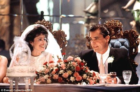 Goodfellas Wedding, Mobsters Movie, Good Fellas, Lorraine Bracco, 1990s Films, Goodfellas 1990, Film Magazine, Ray Liotta, The Sopranos