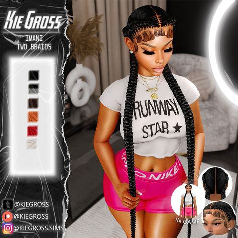 ( Keysha, Imani and Sarai ) | KieGross Sims 4 Cc Kiegross, Sims 4 Black Body Presets, Kie Gross Sims 4 Cc, Sims 4 Cc Brandysims, Sims 4 Cc Palm Angels, Braces Cc Sims 4, The Sims 4 Urban Hair, Body Types Sims 4 Cc, Sims 4 Corpse Bride Cc