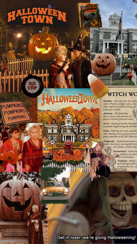 Phone Wallpaper Themes, Halloween Town Movie, Wallpaper Movies, Movie Character Posters, Monogram Wallpaper, Movie Collage, Halloween Wallpaper Iphone Backgrounds, Hot Halloween Outfits, Halloween Wallpaper Cute