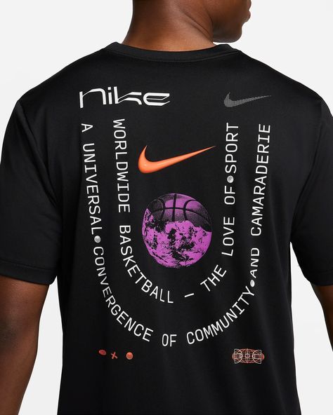 Nike Men's Dri-FIT Basketball T-Shirt. Nike.com Basketball T Shirt, Shirt Nike, Sports Basketball, Jordan Retro, Nike Dri Fit, Nasa, Dri Fit, Air Max, Air Jordan