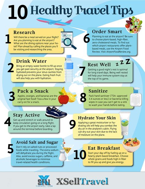 Tips to prepare yourself while Travelling #XsellTravel #Tourism #Travel Airport Food, Travel Packing Checklist, Travel Life Hacks, Travel Infographic, Healthy Travel, Packing List For Travel, Packing Tips For Travel, Ann Arbor, Travel Agent