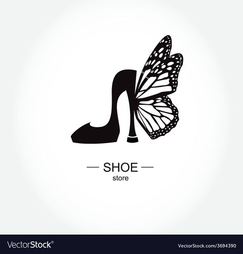 Shoe Logo Ideas, Logo Design Shop, Shoe Logo Design, Logo Design Women, Asthetic Picture White And Black, Typo Logo Design, Shoe Store Design, Love Wallpapers Romantic, Portfolio Template Design